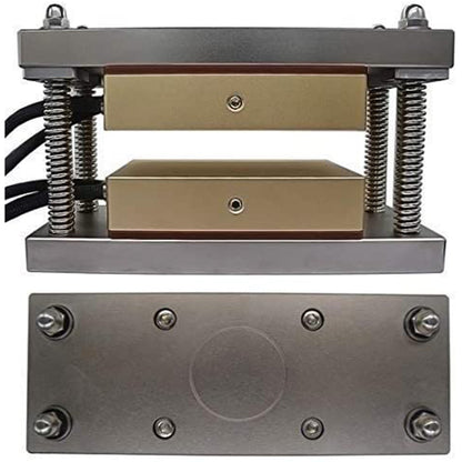 Rosin Press Plate Kit 4x6" 6061 Aluminum Dual Plates