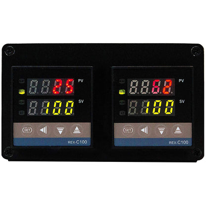 Rosin Press Plates 3X7” Double Digital Display Temperature Controller