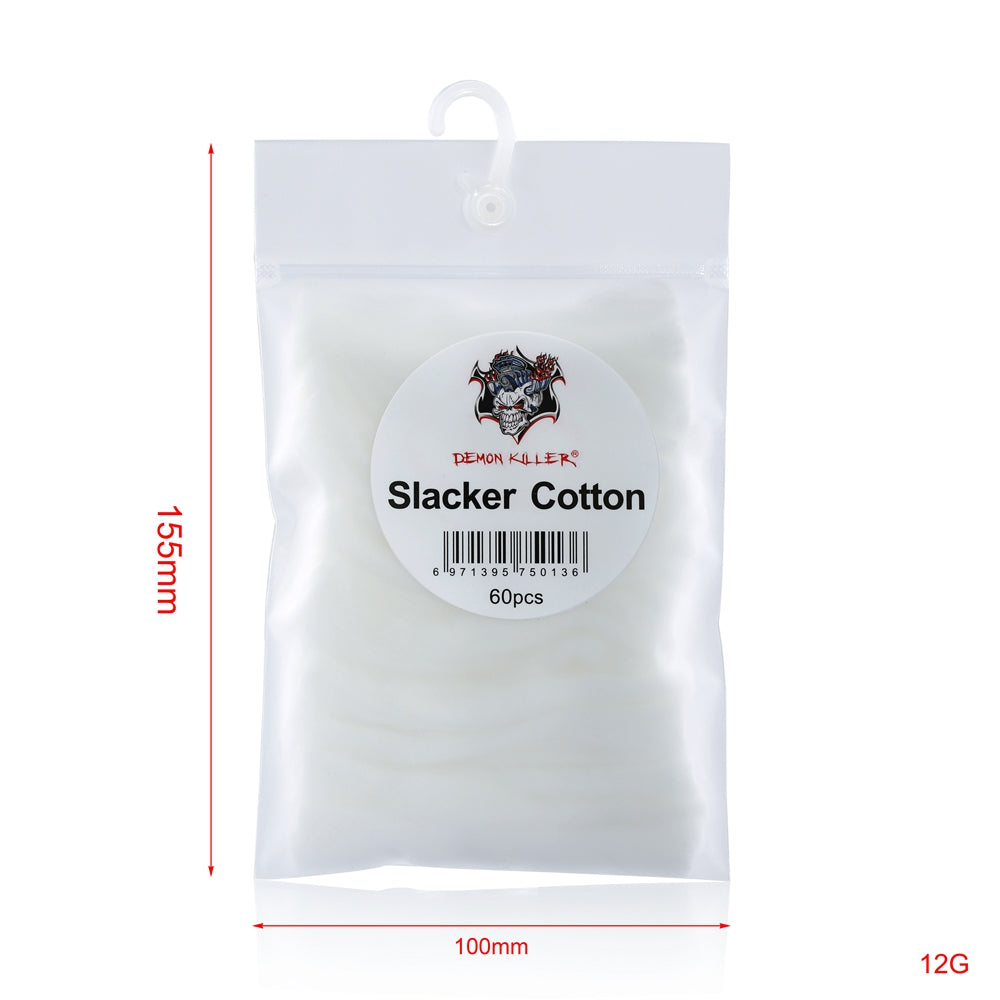 Organic Cotton for DIY Project Threads Wick Slacker Cotton 60pcs/bag